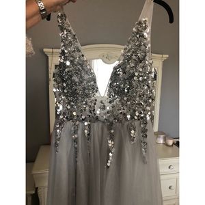 LaLa Mira Prom Gown Sequin